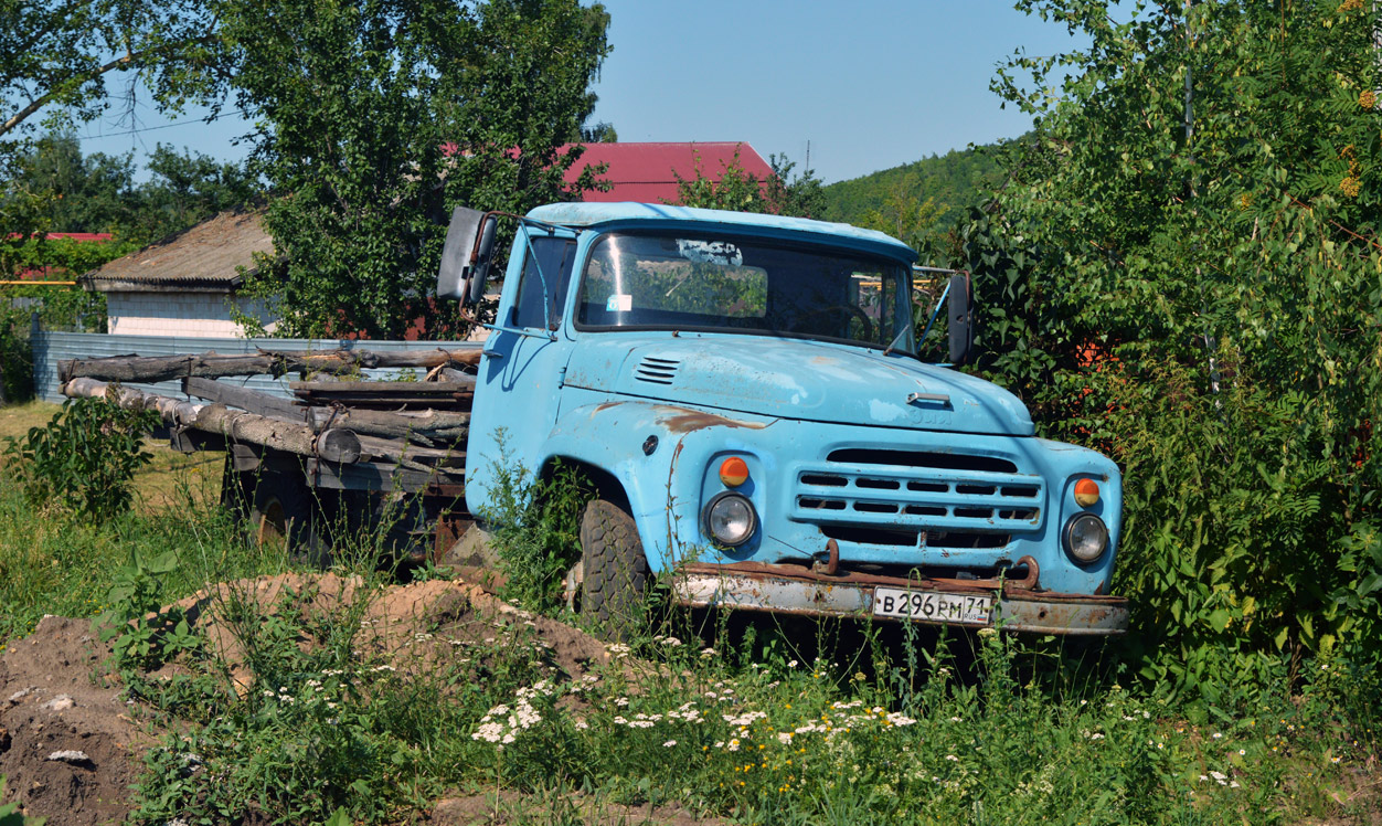 Тульская область, № В 296 РМ 71 — ЗИЛ-130