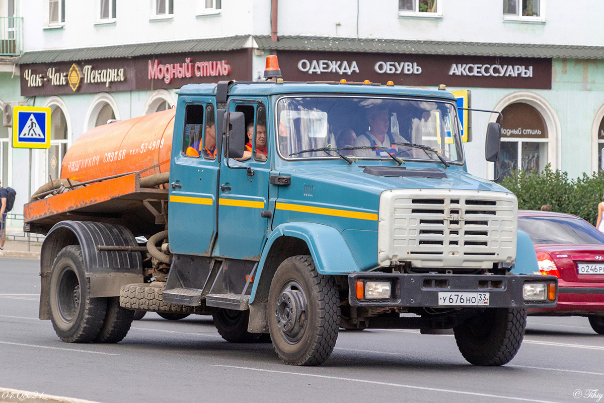 Владимирская область, № У 676 НО 33 — ЗИЛ-433112