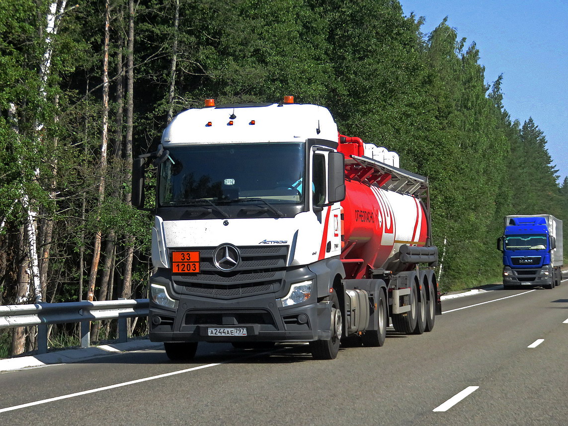 Московская область, № А 244 АЕ 797 — Mercedes-Benz Actros '18 1842 [Z9M]