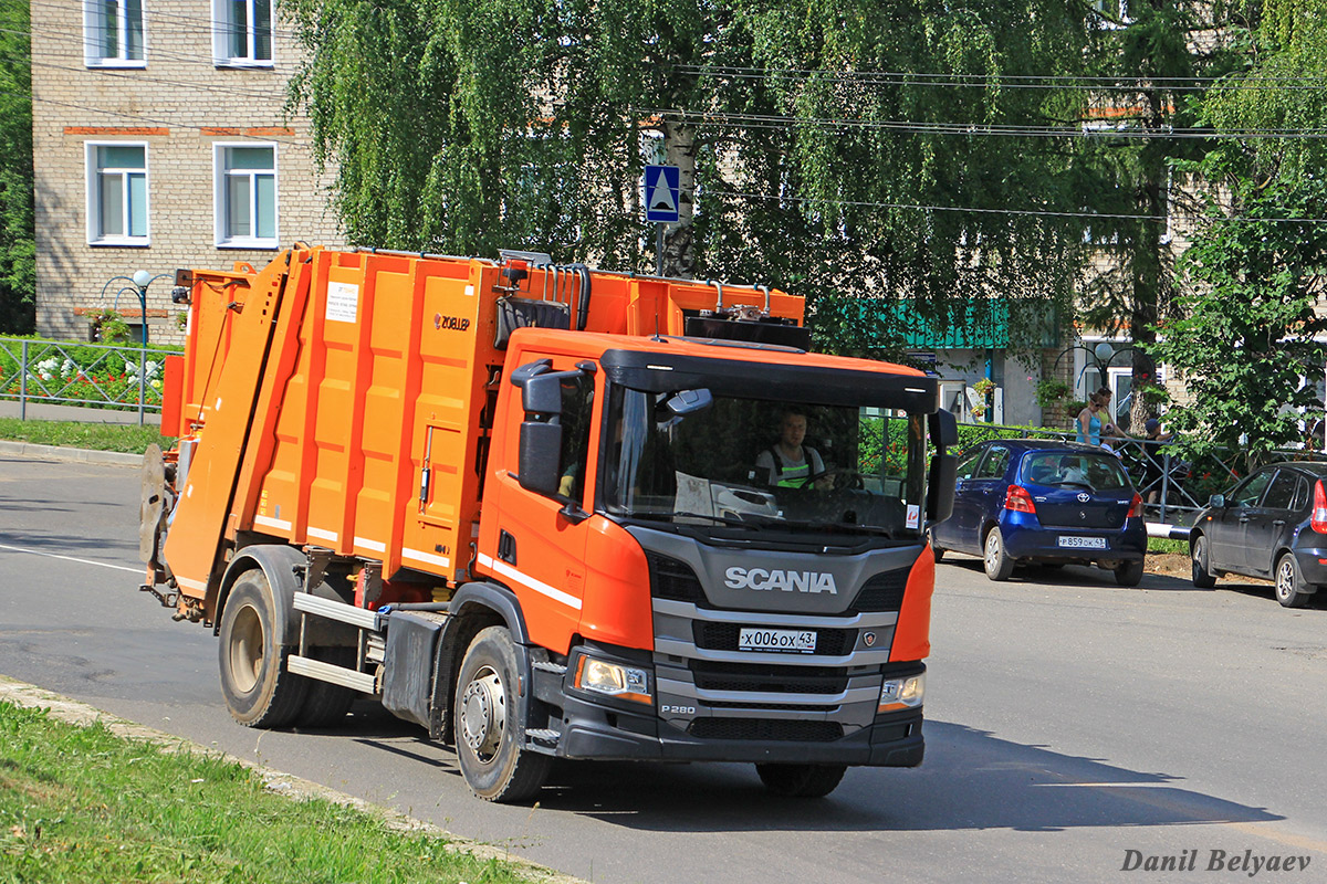 Кировская область, № Х 006 ОХ 43 — Scania ('2016) P280