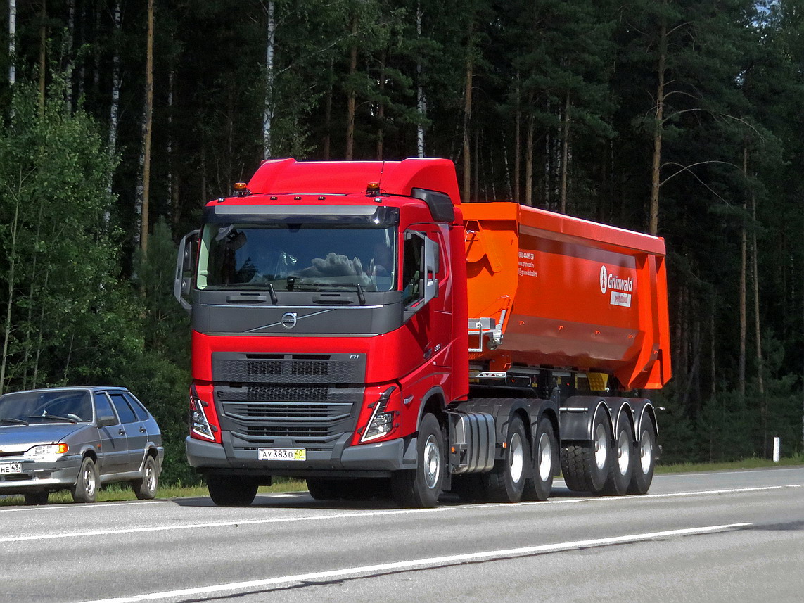 Калужская область, № АУ 383 В 40 — Volvo ('2020) FH.500