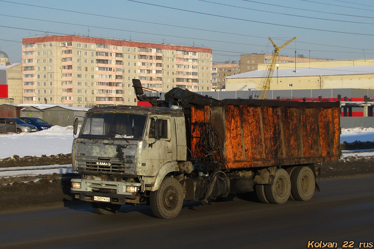 Алтайский край, № У 143 ТМ 22 — КамАЗ-65117 [651170]