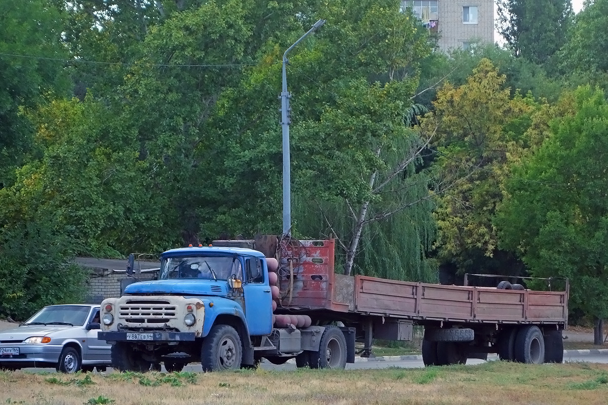 Саратовская область, № У 887 ЕВ 64 — ЗИЛ-441610