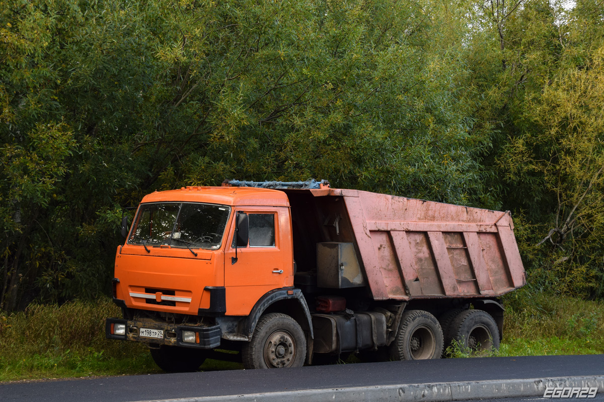 Архангельская область, № М 198 ТР 29 — КамАЗ-65115 [651150]