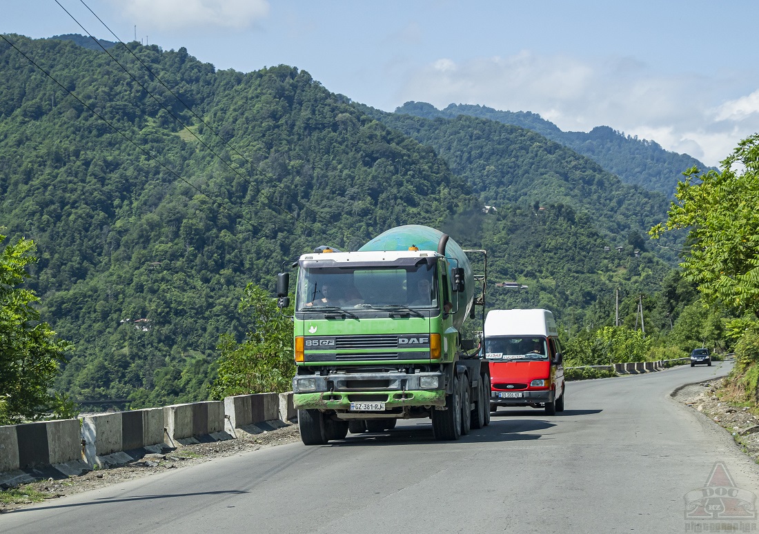 Грузия, № GZ-381-RJ — DAF 85 (CF) FAD