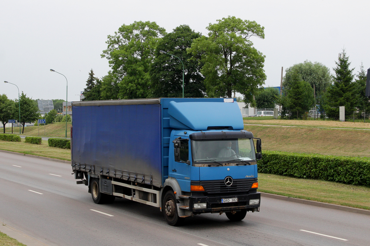 Литва, № GRD 382 — Mercedes-Benz Atego 1823