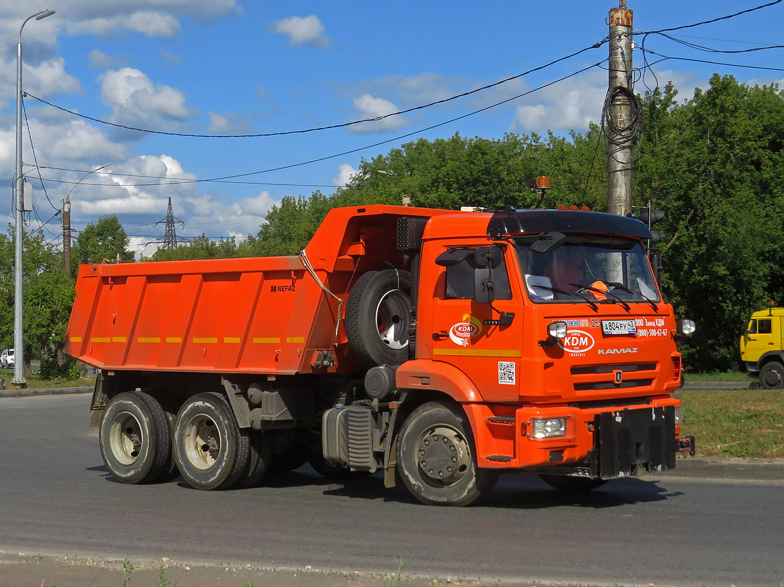 Кировская область, № А 804 РУ 43 — КамАЗ-65115-50