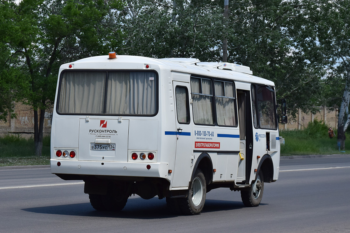 Волгоградская область, № Е 375 УС 134 — ПАЗ-3206