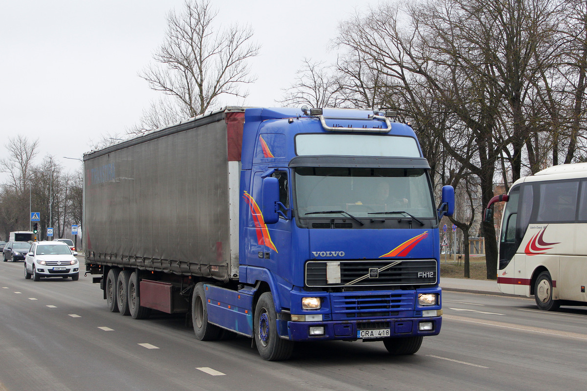 Литва, № CRA 418 — Volvo ('1993) FH12.420