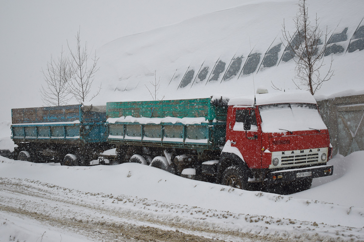 Алтайский край, № О 014 ТХ 22 — КамАЗ-5320