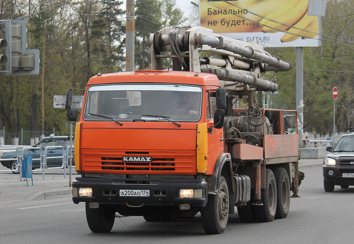 Челябинская область, № А 200 АО 174 — КамАЗ-65115 (общая модель)