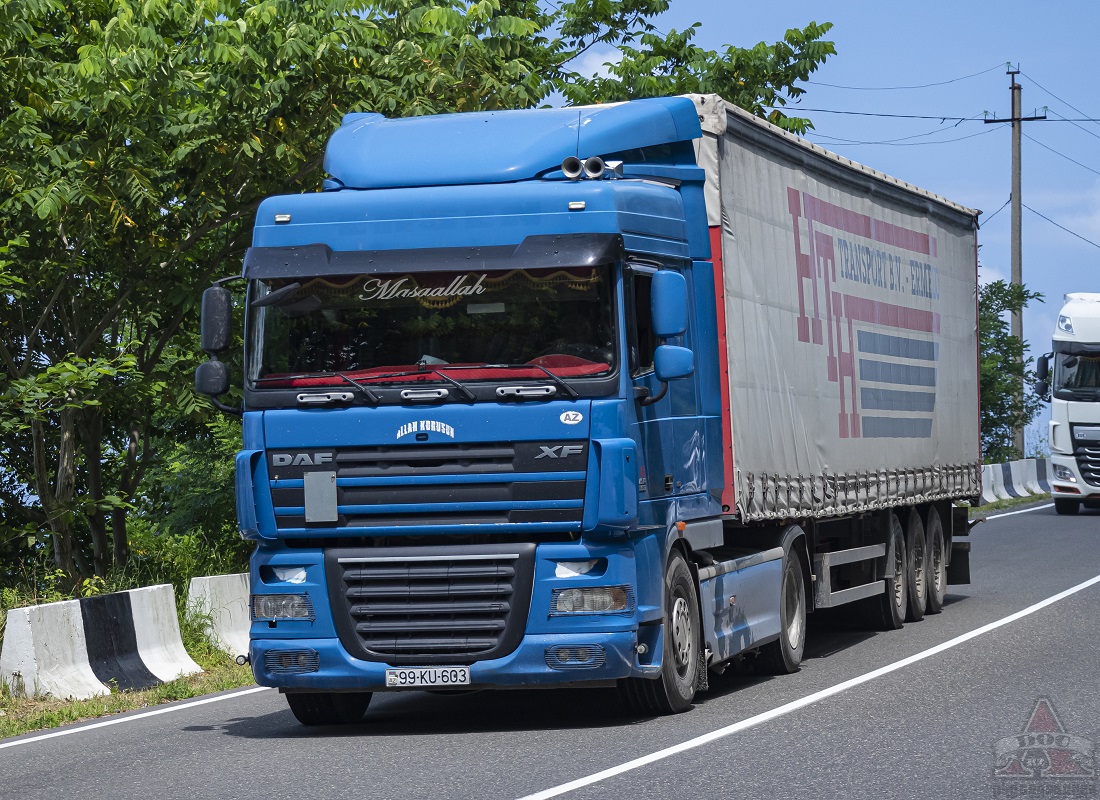 Азербайджан, № 99-KU-603 — DAF XF105 FT