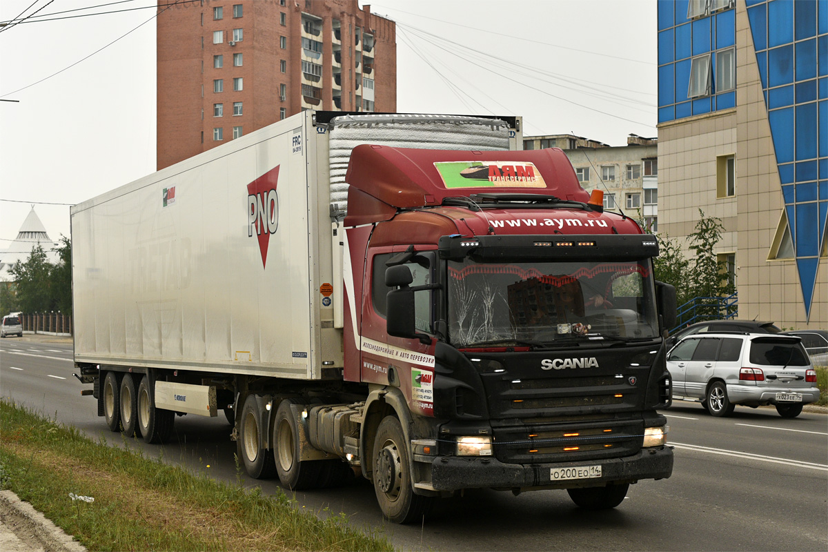 Саха (Якутия), № О 200 ЕО 14 — Scania ('2004) P380