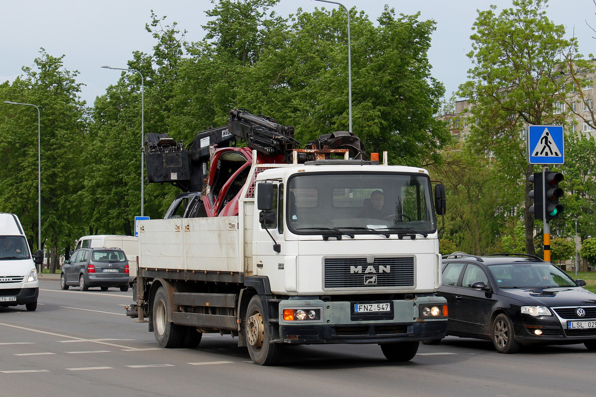 Литва, № FNZ 547 — MAN M2000 (общая модель)