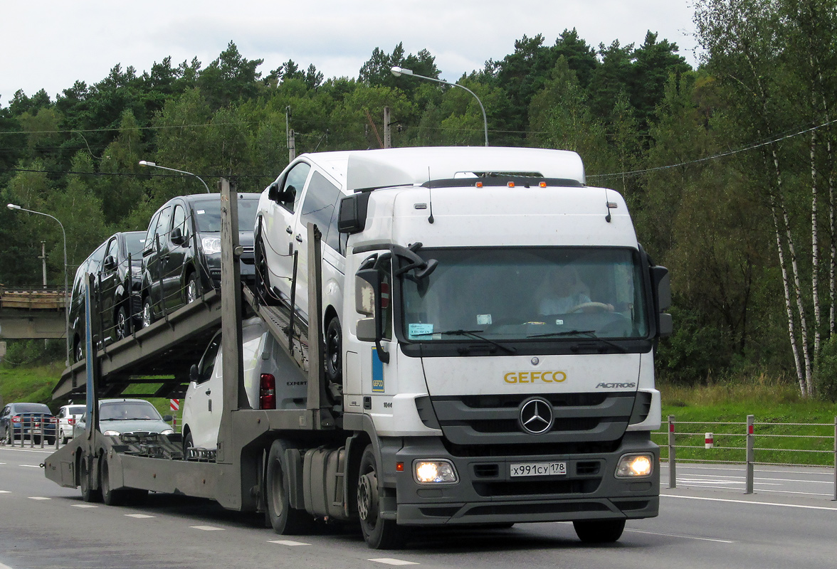 Санкт-Петербург, № Х 991 СУ 178 — Mercedes-Benz Actros ('2009)