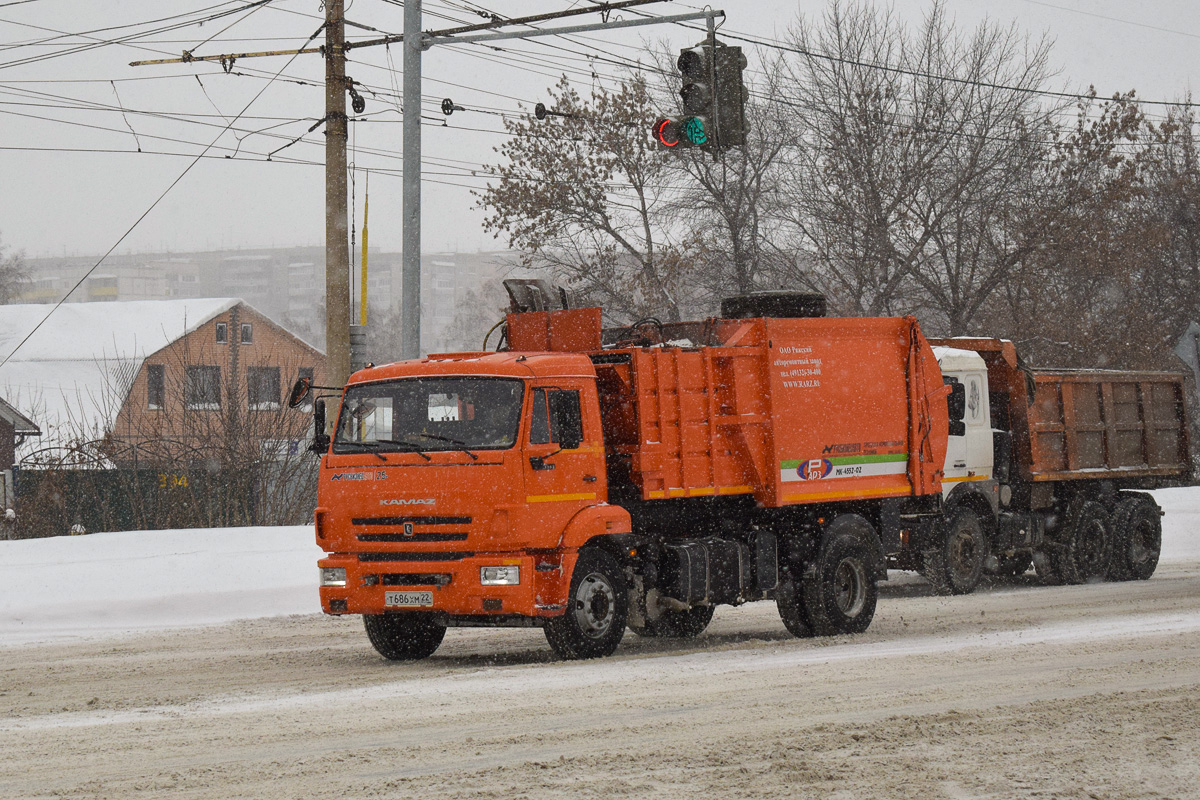 Алтайский край, № Т 686 ХМ 22 — КамАЗ-43253-G5