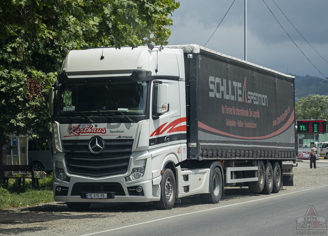 Грузия, № ME-015-RB — Mercedes-Benz Actros ('2011) 1851