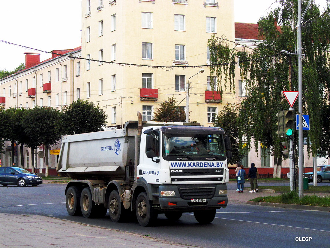 Гродненская область, № АК 3192-4 — DAF CF85 FAD