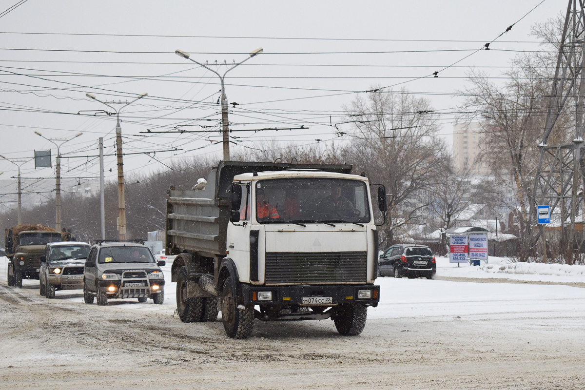 Алтайский край, № М 074 СС 22 — МАЗ-5551A2