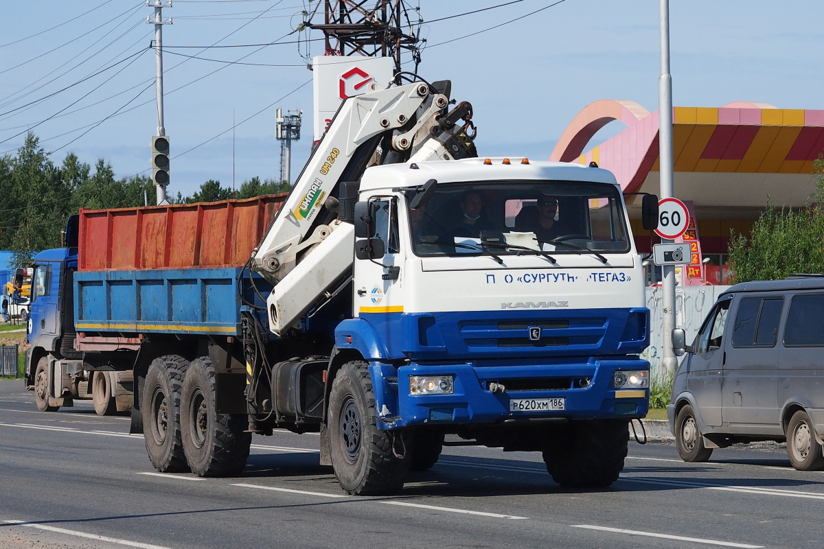 Ханты-Мансийский автоном.округ, № Р 620 ХМ 186 — КамАЗ-43118-46