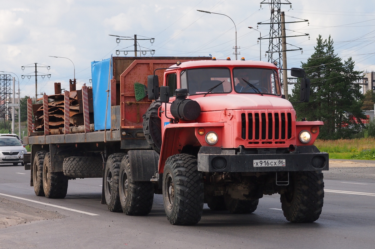 Ханты-Мансийский автоном.округ, № Х 916 СХ 86 — Урал-44202-31