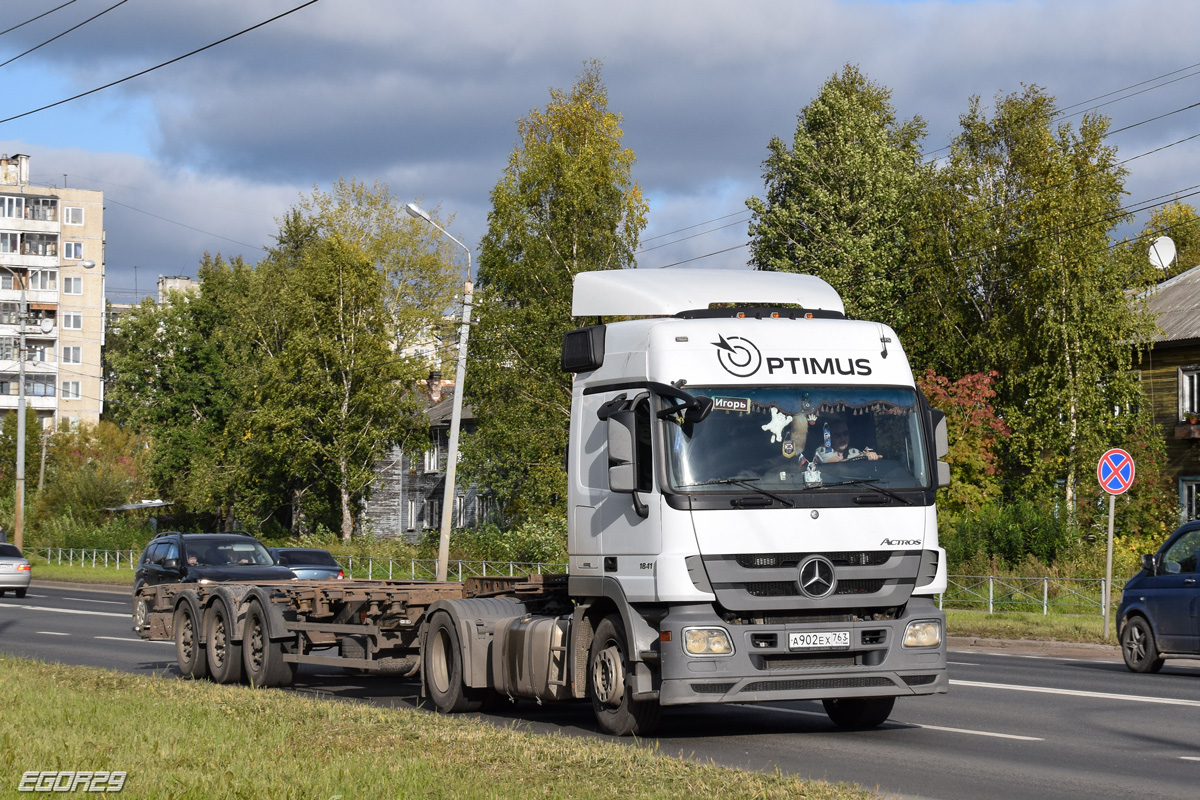 Самарская область, № А 902 ЕХ 763 — Mercedes-Benz Actros '09 1841 [Z9M]