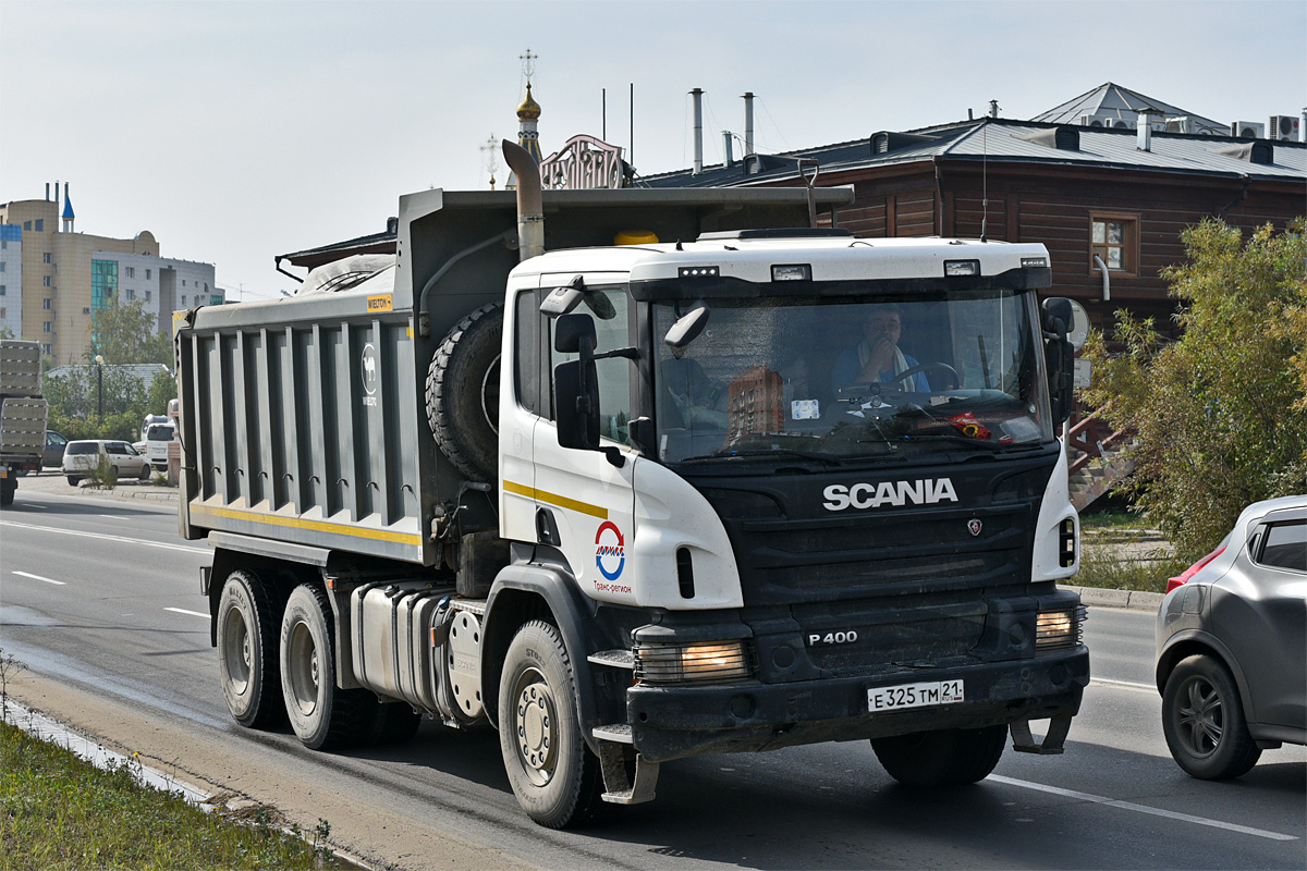 Чувашия, № Е 325 ТМ 21 — Scania ('2011) P400