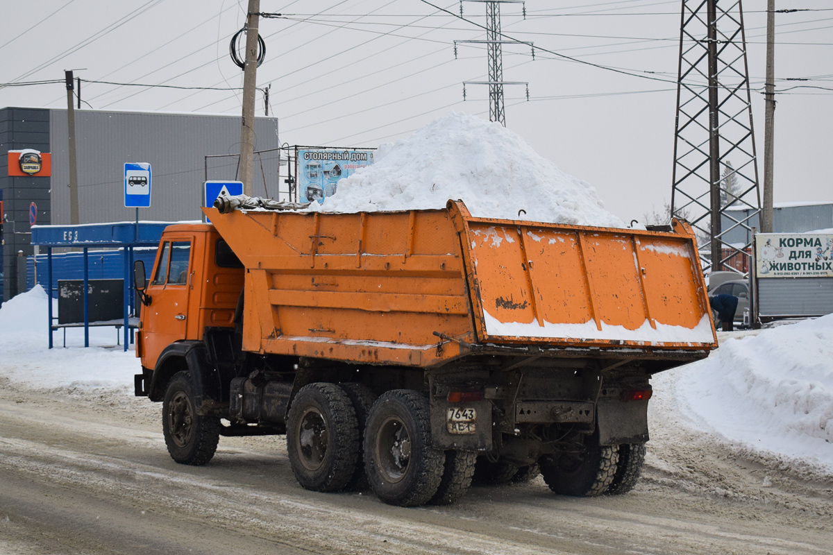 Алтайский край, № 7643 АБТ — КамАЗ-5511