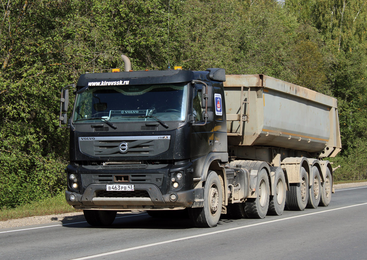 Кировская область, № В 463 РВ 43 — Volvo ('2010) FMX.460 [X9P]