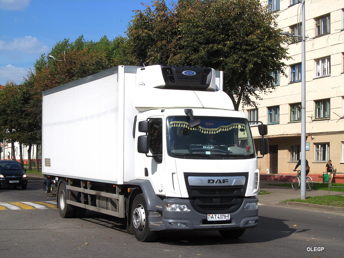 Минская область, № АТ 4379-7 — DAF LF Euro6 FA