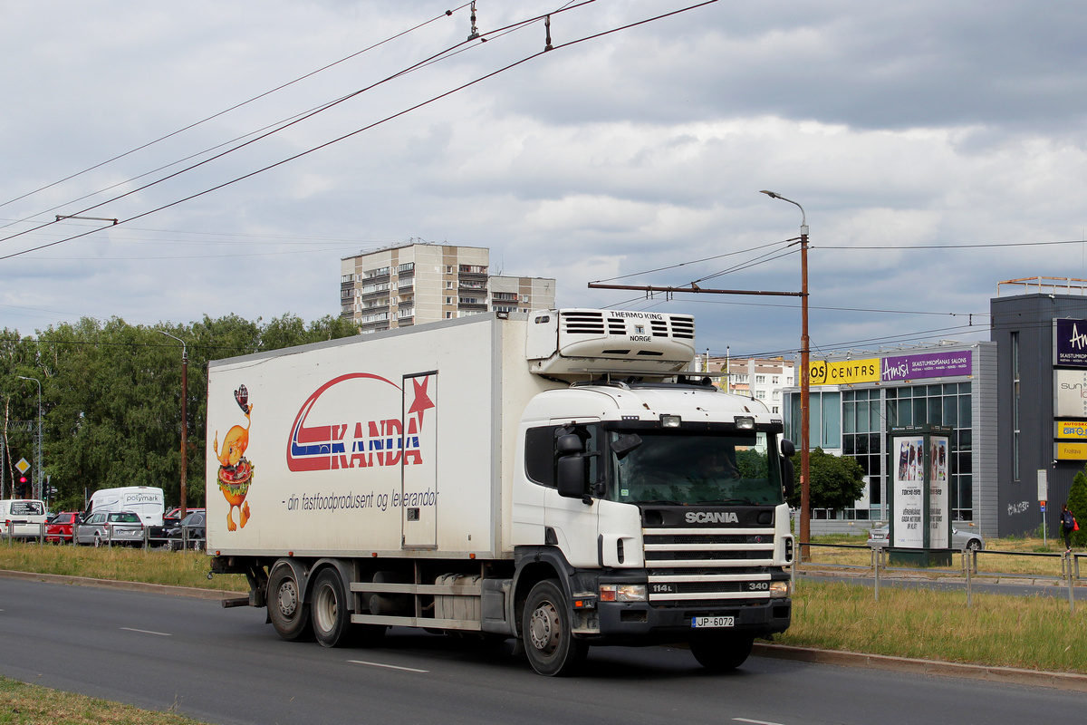 Латвия, № JP-6072 — Scania ('1996) P114L