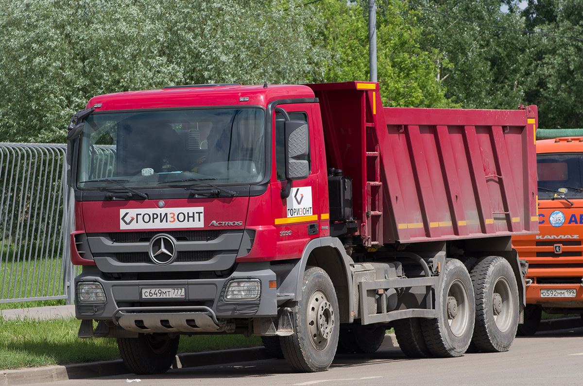 Москва, № С 649 МТ 777 — Mercedes-Benz Actros '09 3336 [Z9M]