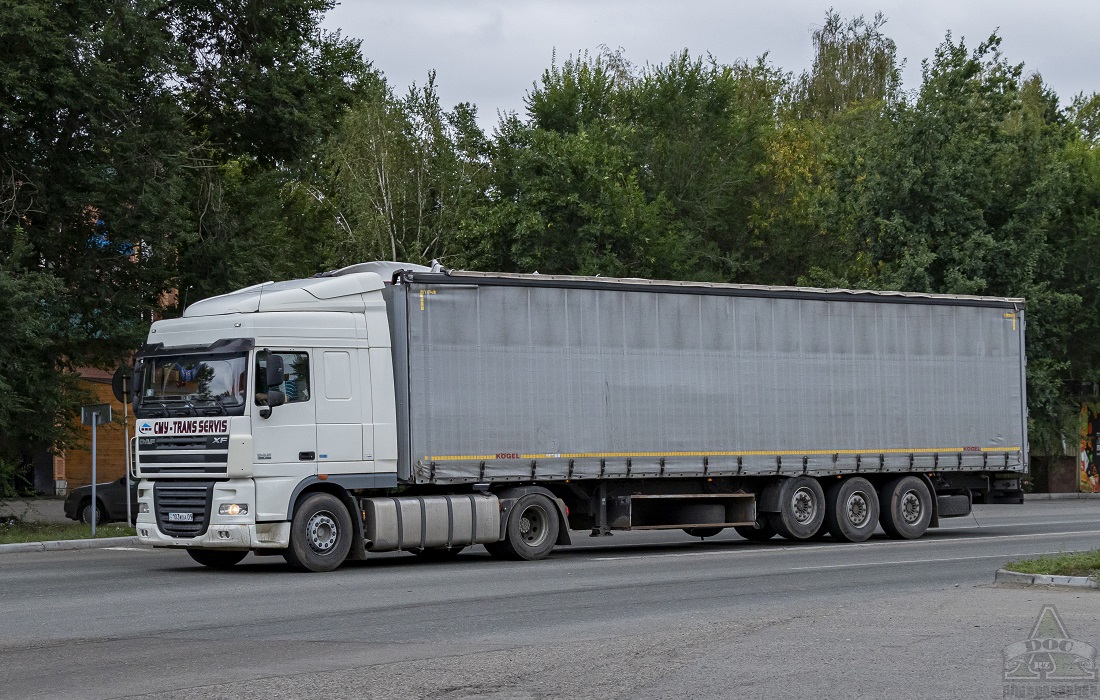 Карагандинская область, № 130 WOA 09 — DAF XF105 FT