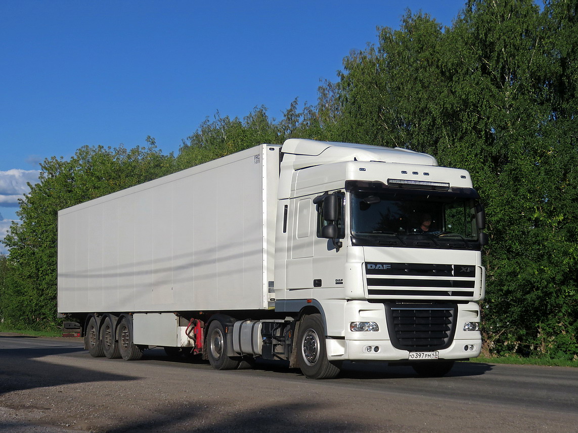 Кировская область, № О 397 РМ 43 — DAF XF105 FT