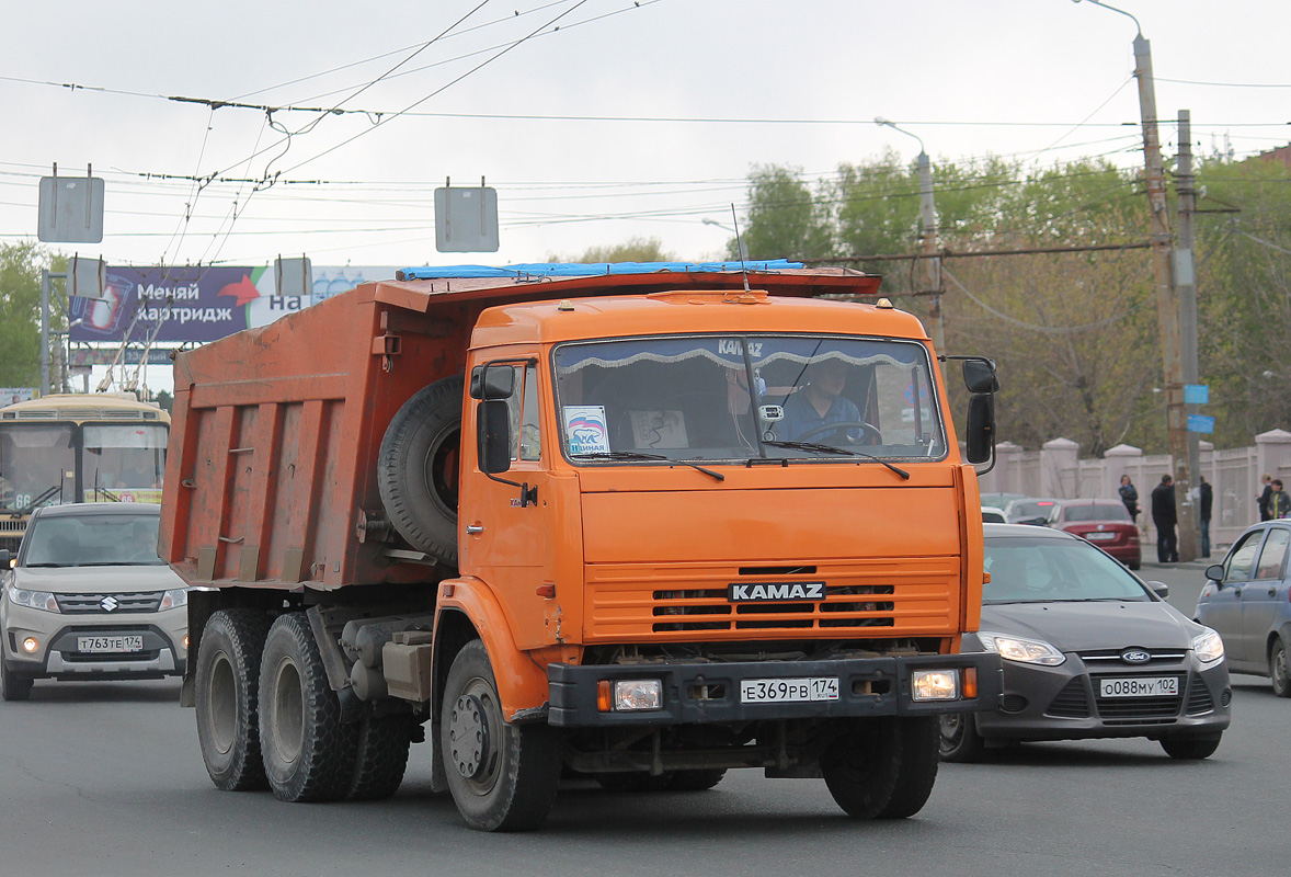 Челябинская область, № Е 369 РВ 174 — КамАЗ-65115-02 [65115C]