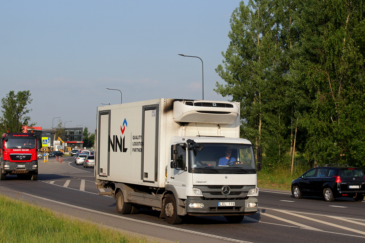 Литва, № LEL 119 — Mercedes-Benz Atego 1522