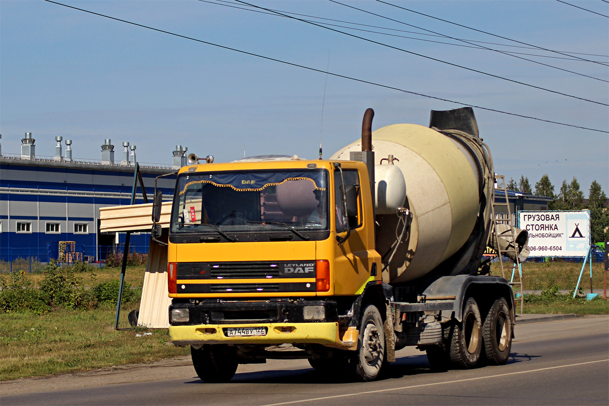 Алтайский край, № А 744 ВУ 122 — DAF 75 (CF) FAT