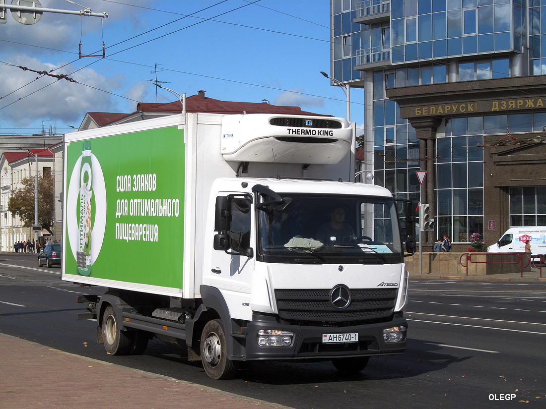 Брестская область, № АН 6740-1 — Mercedes-Benz Atego 1018