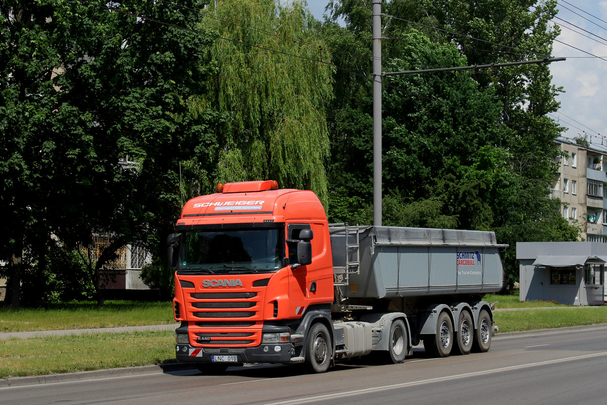 Литва, № LNC 010 — Scania ('2009) R440