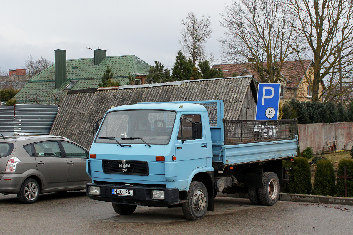 Литва, № HZO 950 — MAN Volkswagen G90