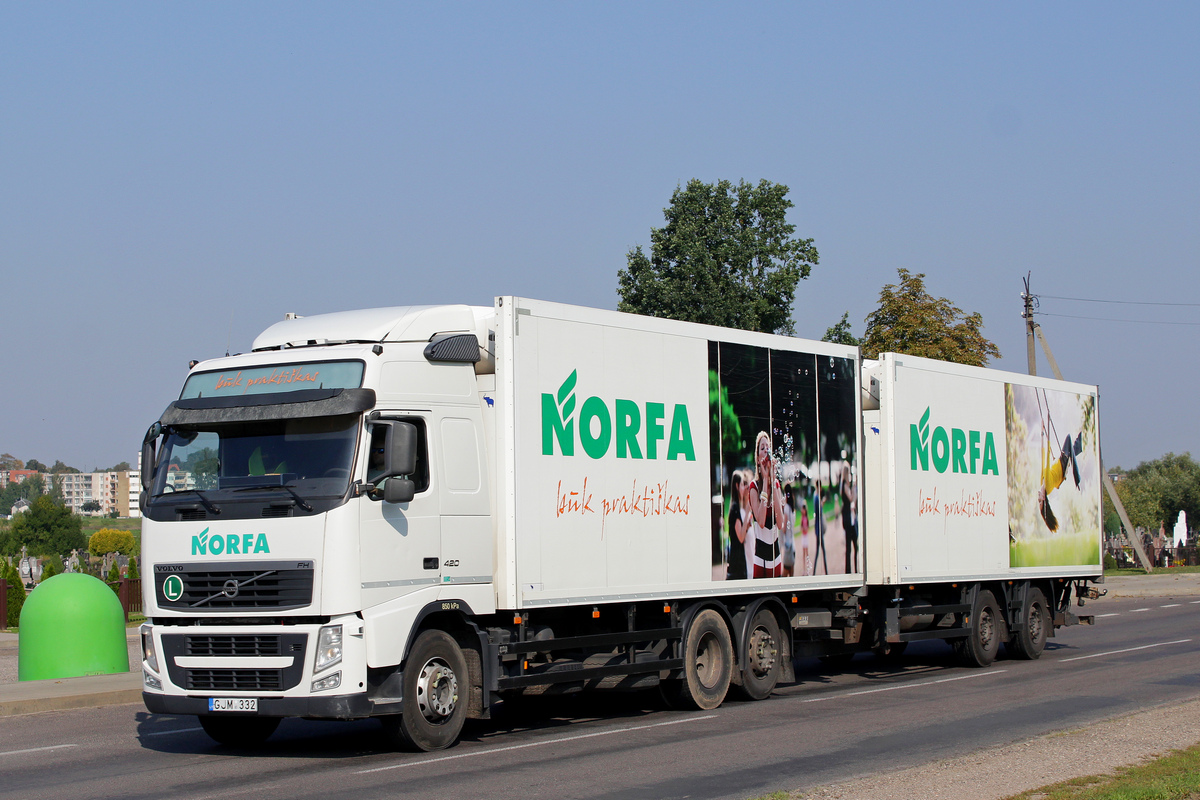 Литва, № GJM 332 — Volvo ('2008) FH.420