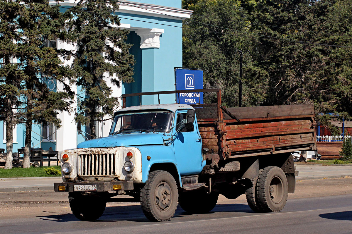 Алтайский край, № М 433 ЕВ 22 — ГАЗ-53-14, ГАЗ-53-14-01