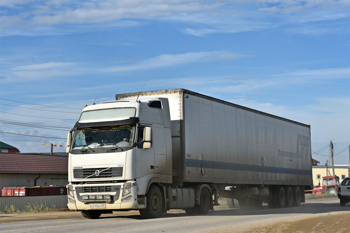 Хабаровский край, № Н 513 КО 27 — Volvo ('2008) FH.460