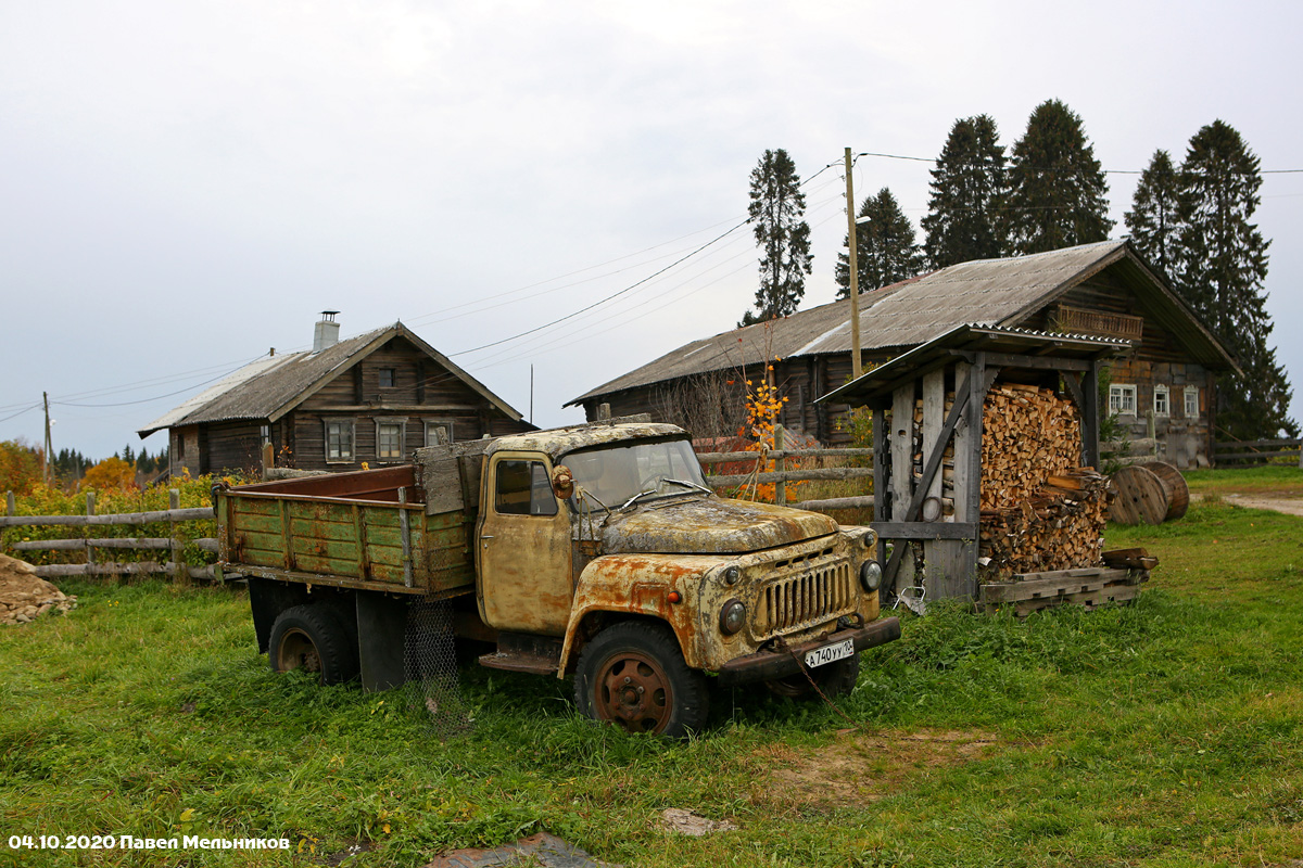 Карелия, № А 740 УУ 10 — ГАЗ-52-02