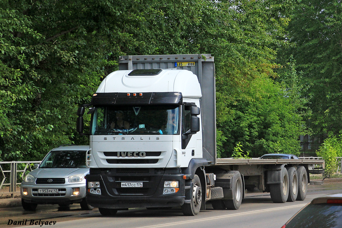 Удмуртия, № М 417 СС 174 — IVECO Stralis ('2007) 350