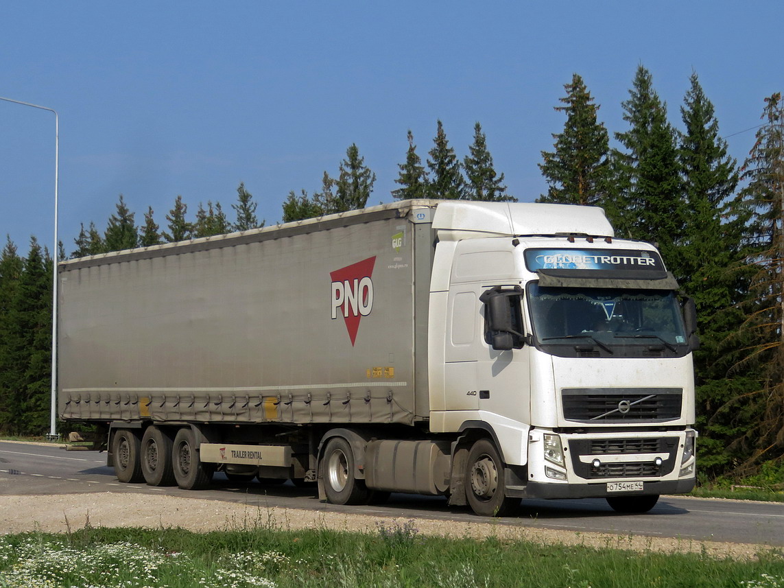 Костромская область, № О 754 МЕ 44 — Volvo ('2008) FH.440 [X9P]