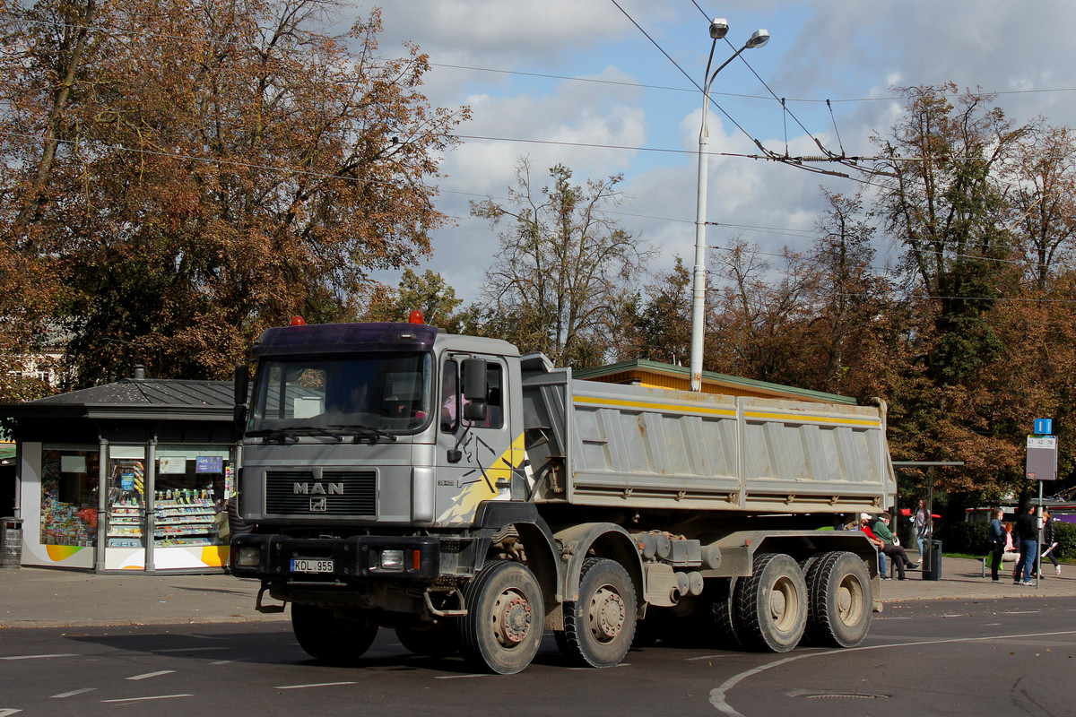 Литва, № KDL 955 — MAN F2000 35.xxx (общая)