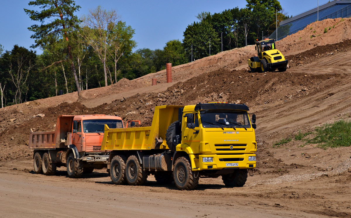 Калужская область, № Р 775 АР 40 — КамАЗ-43118-50