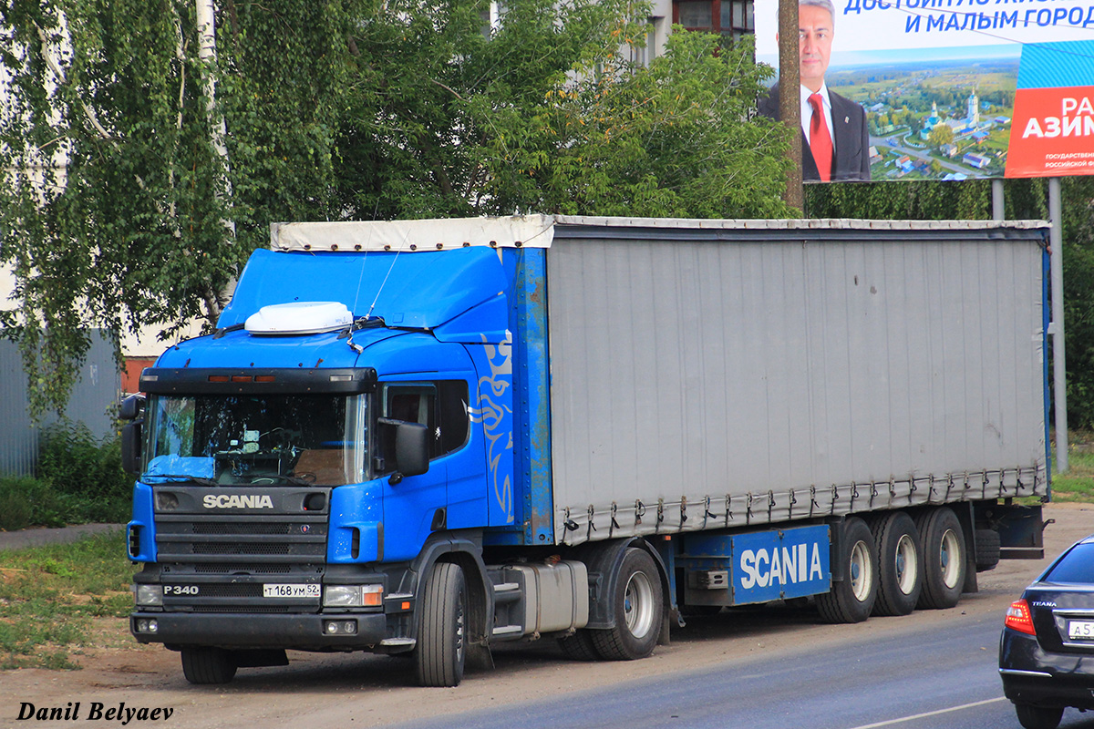 Нижегородская область, № Т 168 УМ 52 — Scania ('2004) P340