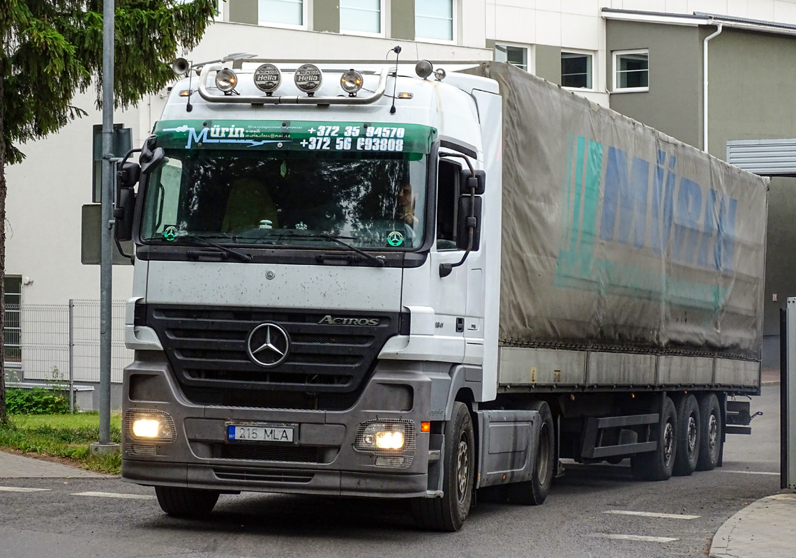 Эстония, № 215 MLA — Mercedes-Benz Actros ('2003) 1841